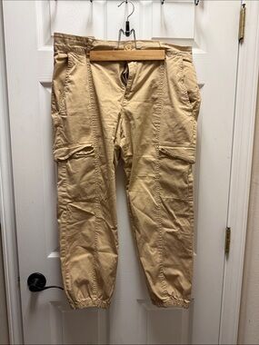 Sanctuary Tan Cargo Jogger Pants